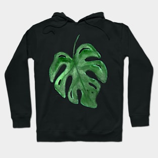 Monstera Deliciosa Leaf Hoodie